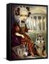 Loup-Garou: Le Temple-Jasmine Becket-Griffith-Framed Stretched Canvas