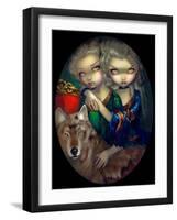 Loup-Garou: Les Jumeaux-Jasmine Becket-Griffith-Framed Art Print