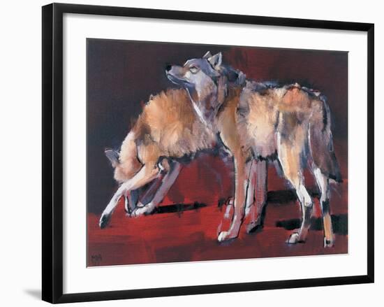 Loups, 2001-Mark Adlington-Framed Giclee Print