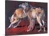 Loups, 2001-Mark Adlington-Stretched Canvas