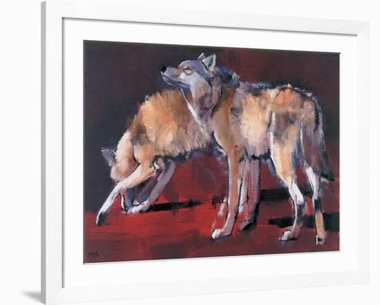 Loups, 2001-Mark Adlington-Framed Giclee Print