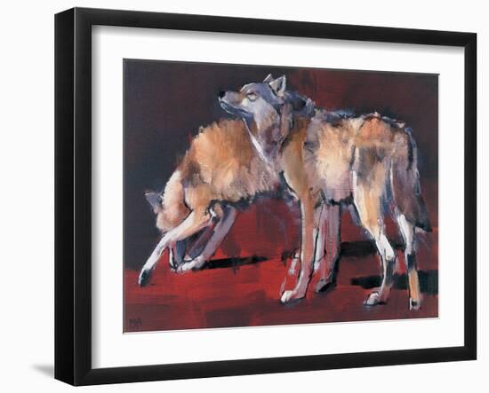 Loups, 2001-Mark Adlington-Framed Giclee Print