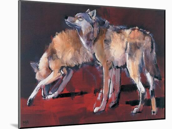 Loups, 2001-Mark Adlington-Mounted Giclee Print
