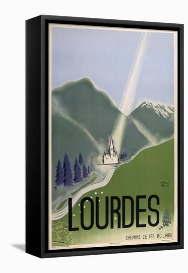 Lourdes-null-Framed Stretched Canvas