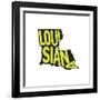 Lousiana-Art Licensing Studio-Framed Giclee Print