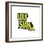 Lousiana-Art Licensing Studio-Framed Giclee Print