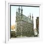 Louvain (Belgium), City Hall (1448-1463)-Leon, Levy et Fils-Framed Photographic Print