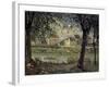 Louvecienne-Alfred Sisley-Framed Premium Giclee Print