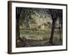 Louvecienne-Alfred Sisley-Framed Premium Giclee Print