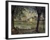 Louvecienne-Alfred Sisley-Framed Premium Giclee Print