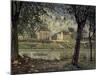 Louvecienne-Alfred Sisley-Mounted Premium Giclee Print