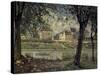 Louvecienne-Alfred Sisley-Stretched Canvas