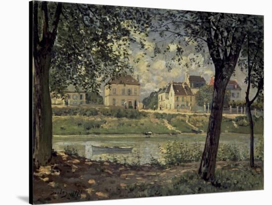 Louvecienne-Alfred Sisley-Stretched Canvas