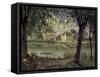 Louvecienne-Alfred Sisley-Framed Stretched Canvas