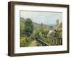 Louveciennes Or, the Heights at Marly, 1873-Alfred Sisley-Framed Premium Giclee Print