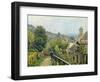 Louveciennes Or, the Heights at Marly, 1873-Alfred Sisley-Framed Premium Giclee Print