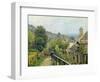 Louveciennes Or, the Heights at Marly, 1873-Alfred Sisley-Framed Premium Giclee Print