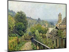 Louveciennes Or, the Heights at Marly, 1873-Alfred Sisley-Mounted Premium Giclee Print