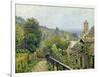 Louveciennes Or, the Heights at Marly, 1873-Alfred Sisley-Framed Giclee Print