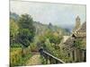 Louveciennes Or, the Heights at Marly, 1873-Alfred Sisley-Mounted Giclee Print