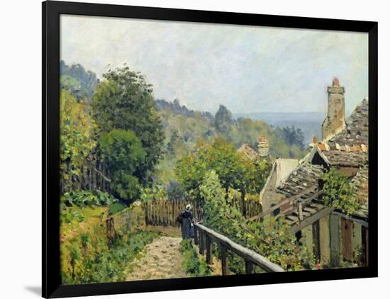 Louveciennes Or, the Heights at Marly, 1873-Alfred Sisley-Framed Giclee Print