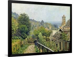 Louveciennes Or, the Heights at Marly, 1873-Alfred Sisley-Framed Giclee Print