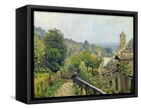 Louveciennes Or, the Heights at Marly, 1873-Alfred Sisley-Framed Stretched Canvas