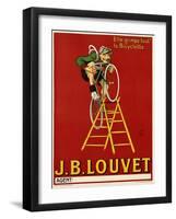 Louvet Bicycles-null-Framed Art Print