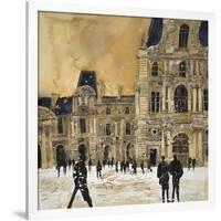 Louvre 5, Paris-Susan Brown-Framed Giclee Print