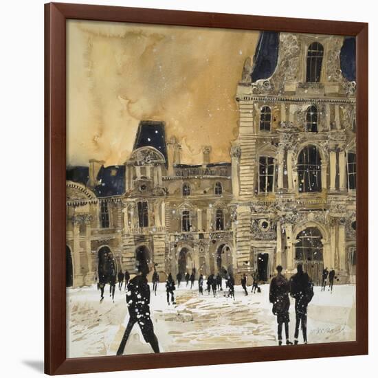 Louvre 5, Paris-Susan Brown-Framed Giclee Print