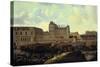 Louvre and Petit Bourbon Seen from the Seine, Paris, 17th Century-Reinier Zeeman-Stretched Canvas