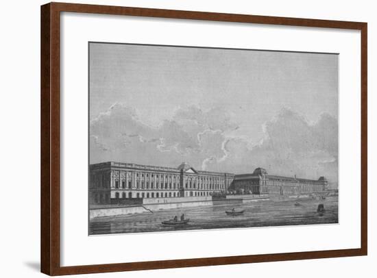 'Louvre', c18th century-James Basire I-Framed Giclee Print