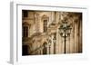 Louvre Lampposts I-Erin Berzel-Framed Photographic Print