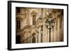 Louvre Lampposts I-Erin Berzel-Framed Photographic Print