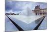 Louvre Museum and Pyramid, Paris, Ile De France, France, Europe-Markus Lange-Mounted Photographic Print
