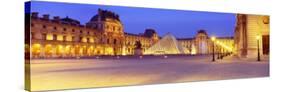Louvre Museum, Paris, France-null-Stretched Canvas