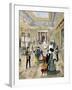 Louvre Museum Rubens Room Paris C1900-Chris Hellier-Framed Giclee Print