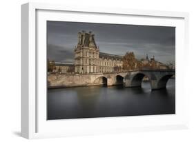 Louvre on Autumn-Moises Levy-Framed Giclee Print