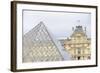 Louvre Palace And Pyramid II-Cora Niele-Framed Giclee Print