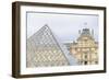 Louvre Palace And Pyramid II-Cora Niele-Framed Giclee Print