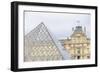 Louvre Palace And Pyramid II-Cora Niele-Framed Giclee Print