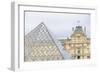 Louvre Palace And Pyramid II-Cora Niele-Framed Giclee Print