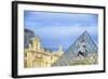 Louvre Palace And Pyramid III-Cora Niele-Framed Giclee Print