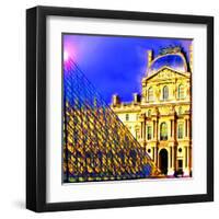 Louvre, Paris, France-Tosh-Framed Art Print