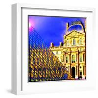 Louvre, Paris, France-Tosh-Framed Art Print