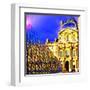 Louvre, Paris, France-Tosh-Framed Art Print