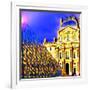 Louvre, Paris, France-Tosh-Framed Art Print