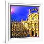 Louvre, Paris, France-Tosh-Framed Art Print