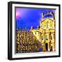 Louvre, Paris, France-Tosh-Framed Art Print