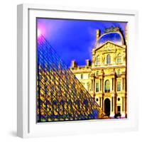 Louvre, Paris, France-Tosh-Framed Art Print
